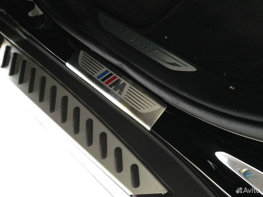 Накладки на внешние пороги на BMW X5 F15