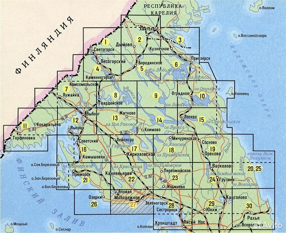 Публичная карта карелии