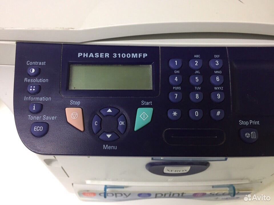 Сканер 3100 mfp. МФУ Xerox Phaser 3100 MFP. Панель управления ph3100 MFP