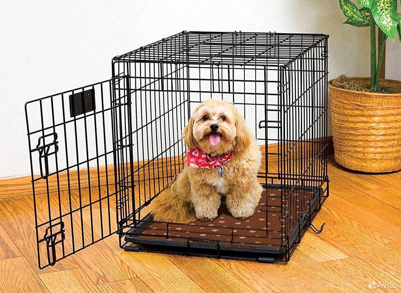 Клетка для собак (металлические/крепкие) купить на Зозу.ру - фотография № 1