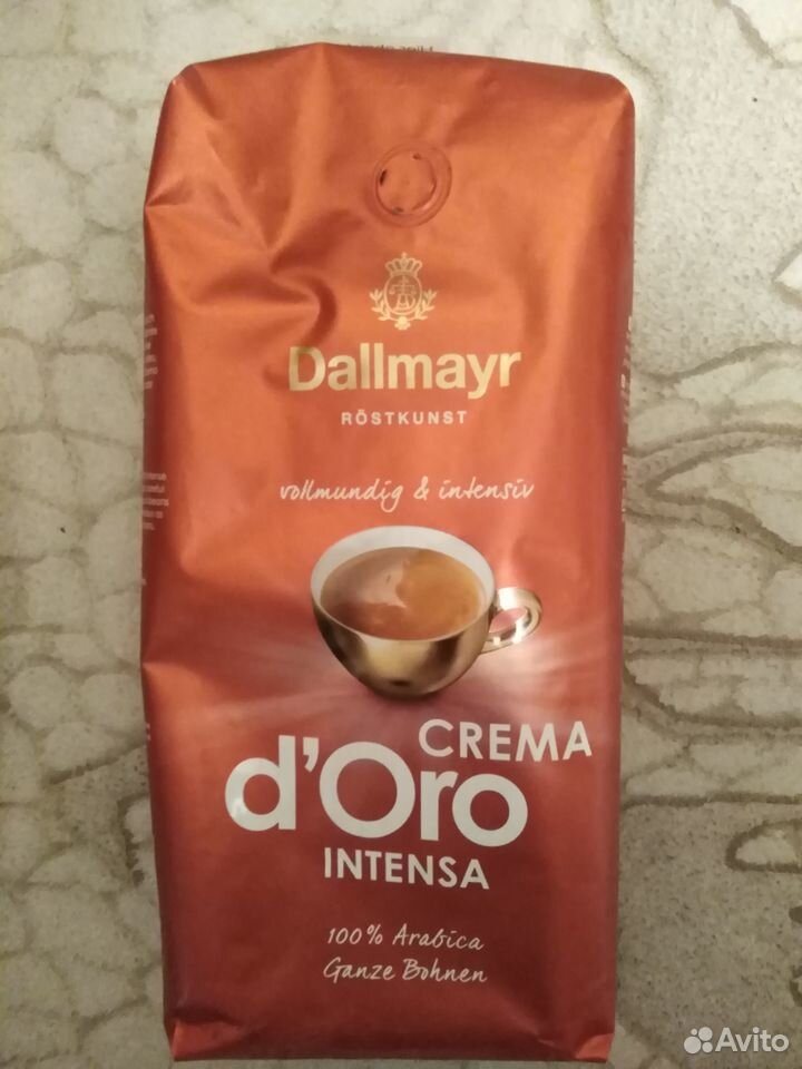 Кофе В зернах dallmayr crema D'ORO intensa 1 кг купить на Зозу.ру - фотография № 1