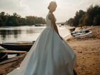 Свадебное платье и халатик объявление продам