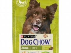 Dog Chow Adult, для взрослых собак, курица, 14 кг