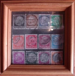 Германия серия марок Пауль фон Гинденбург
