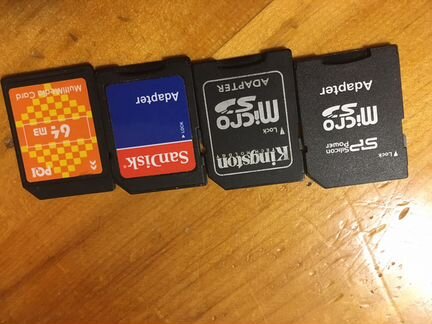 Карта памяти MicroSD адаптеры flash