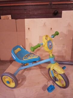 Детский велосипед+машина толокар