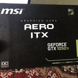 Видеокарта msi aero itx GeForce gtx 1050 ti