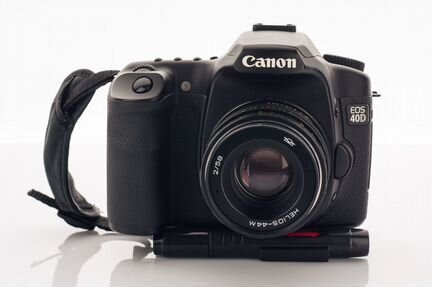 Зеркальный фотоаппарат canon 40 d + гелиос 44м
