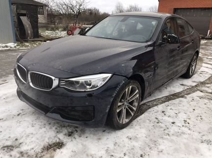 BMW 3 серия GT 2.0 AT, 2014, битый, 40 000 км