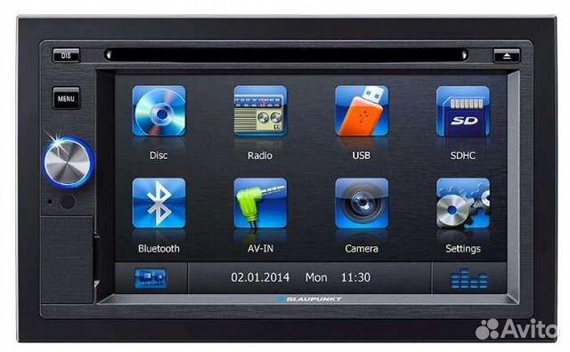 Blaupunkt San Diego 530 GPS 2din 6.2 дюймов сенсор