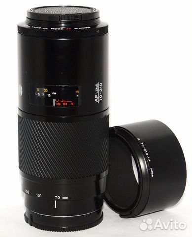 Minolta 70-210/4 и 28-135/4-4,5, байонет А