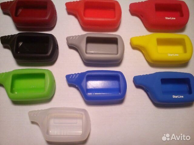 Силиконовый чехол для брелка сигнализации