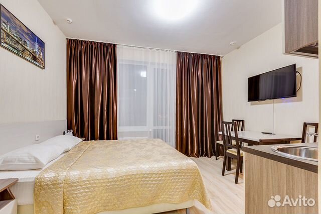 

Квартира-студия, 25 м², 1 кровать