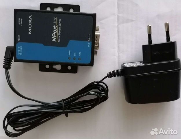 1-портовый преобразователь moxa NPort