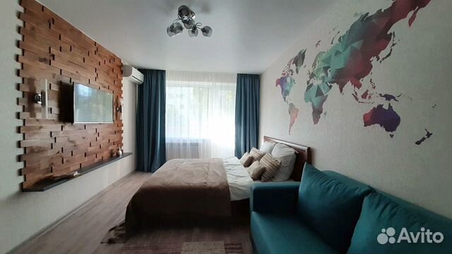 

1-к. квартира, 40 м², 2 кровати