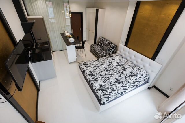 

Квартира-студия, 35 м², 1 кровать