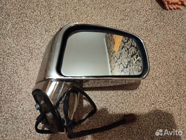 Боковое зеркало Nissan tiida хром (правое)