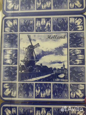 Набор подставок под стаканы/кружки