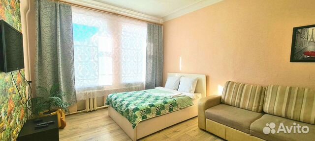 

1-к. квартира, 43 м², 2 кровати