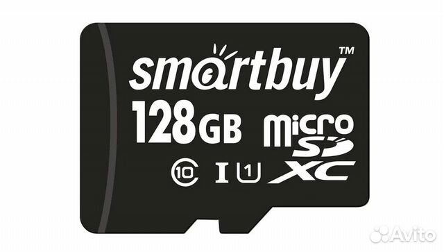 Карта памяти 128GB microsdxc Class10 smartbuy