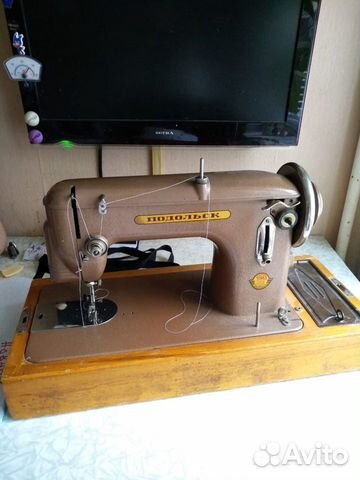 Швейная машина Подольск + мотор ножной (новый)