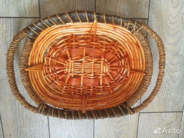 Корзина плетёная корзинки