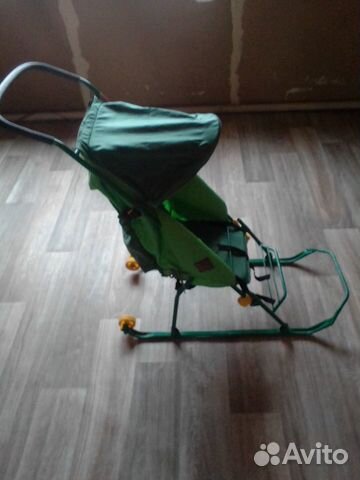 Детские санки коляска