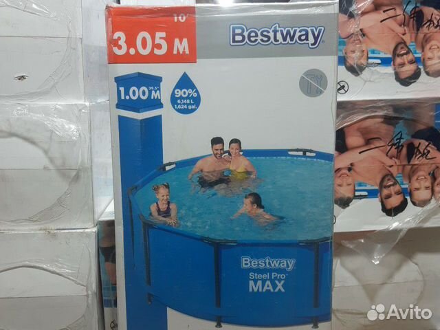 Каркасный бассейн3.05m*1.00m