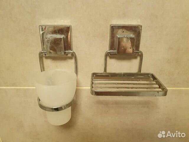 Держатель для зубных щеток стакан, мыла мыльница