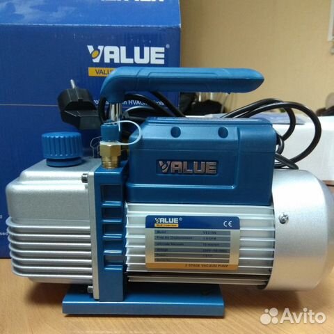 Вакуумный насос Value 215N + коллектор VMG-2-R410A