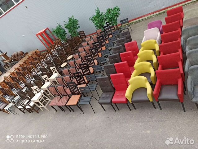 Столы, стулья, кресла для кафе, бара, ресторана, с