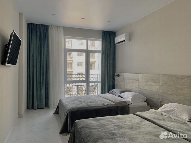 

1-к. квартира, 47 м², 2 кровати