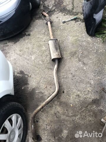 Резонатор глушителя Kia Rio 3