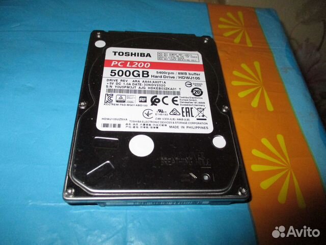 Жесткий Диск Toshiba L200 Купить