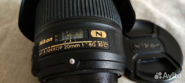 Объектив nikon 20 mm 1.8 G ED N
