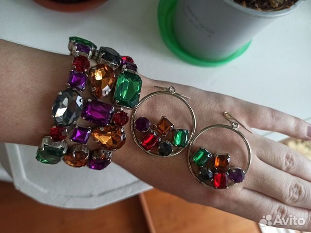 Серьги и браслет Lady Collection