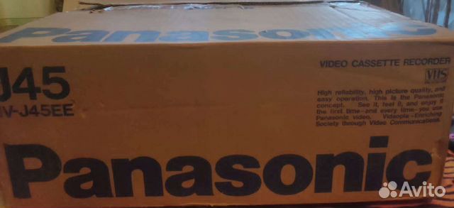 Видеомагнитофон panasonic nv-j45