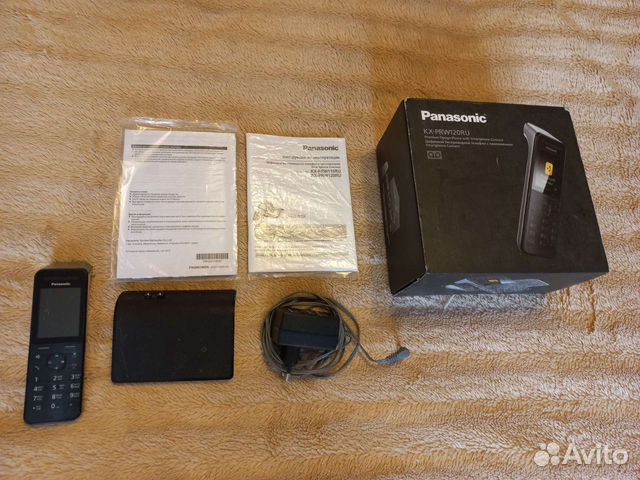 Цифровой беспроводной телефон panasonic с приложен