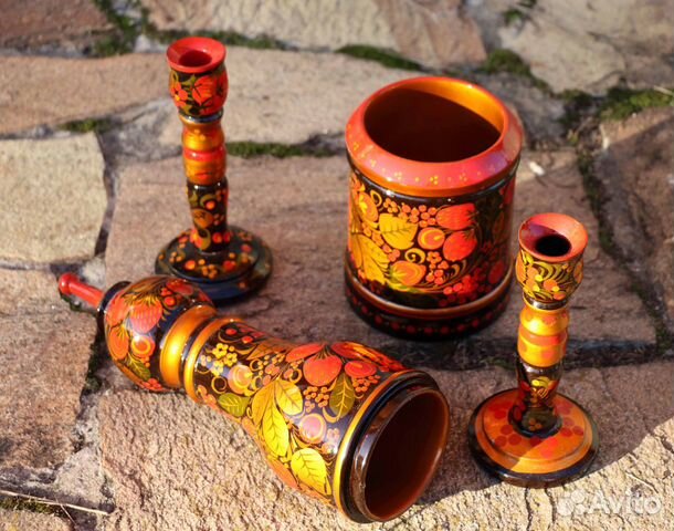 Сувенирный набор хохлома