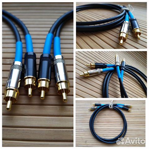 2 RCA межблочный кабель HVC