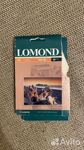 Фотобумага lomond
