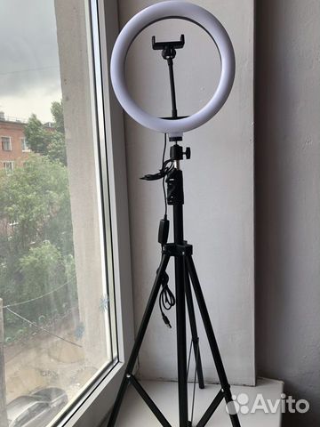 Селфи лампа кольцевая лампа со штативом