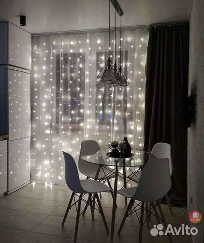 Гирлянда штора