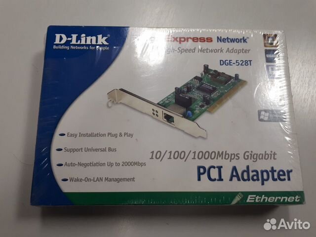 Сетевая карта d link dge 528t