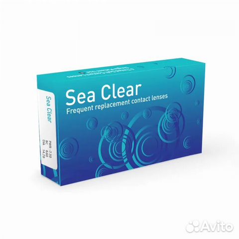 Контактные линзы Sea Clear Plus