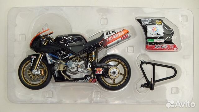 Ducati 998RS D.Garcia #48 WSB 2003 Minichamps 1:12