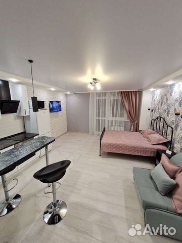 

1-к. квартира, 38 м², 3 кровати