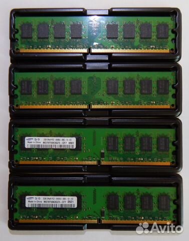 Оперативная память DDR2 и DDR3