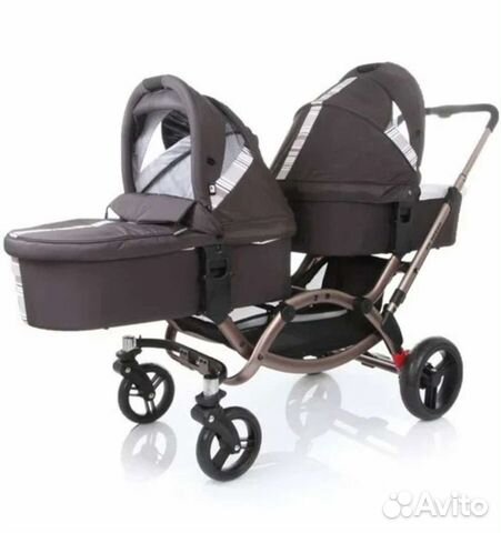 Коляска для двойни 2 в 1
