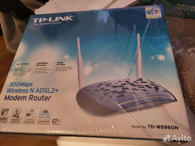 Wifi роутер новый и модем adsl.2 в одном